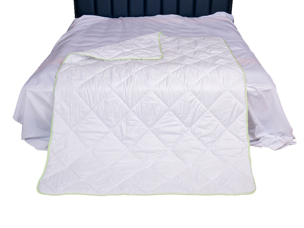 Geborsteld microvezel quilt