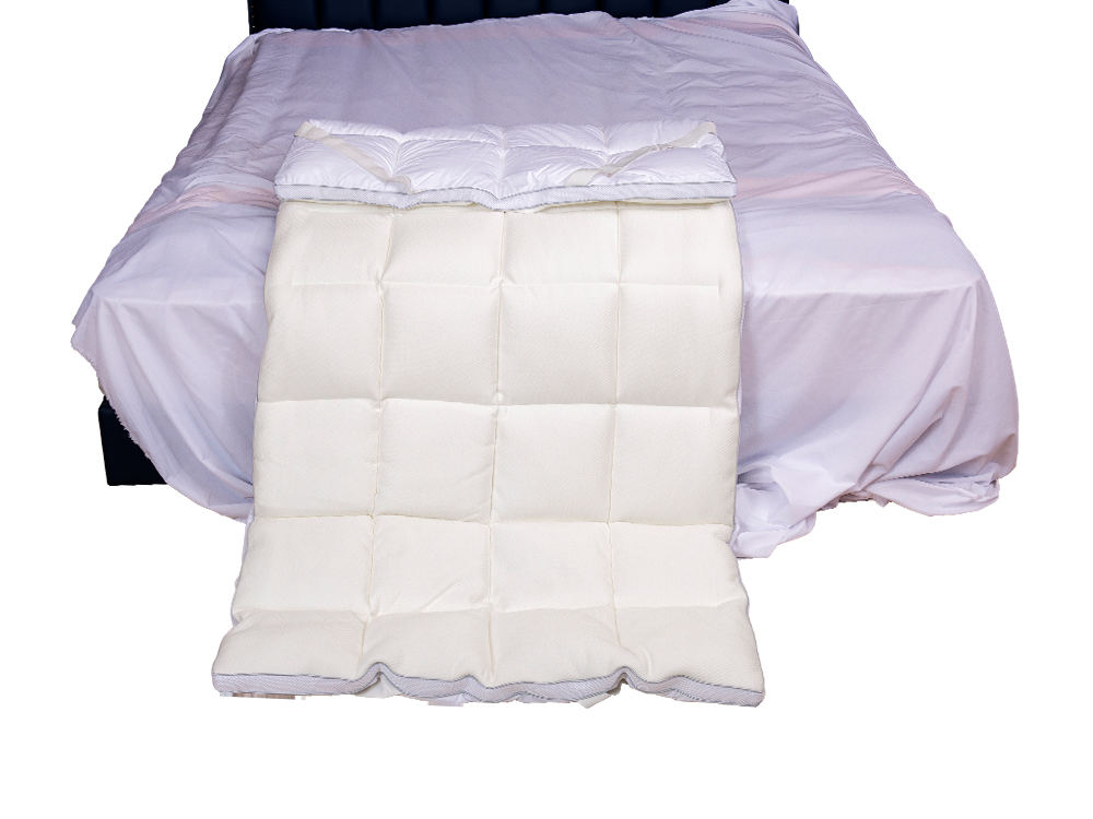 Gebreide stofmatras Topper