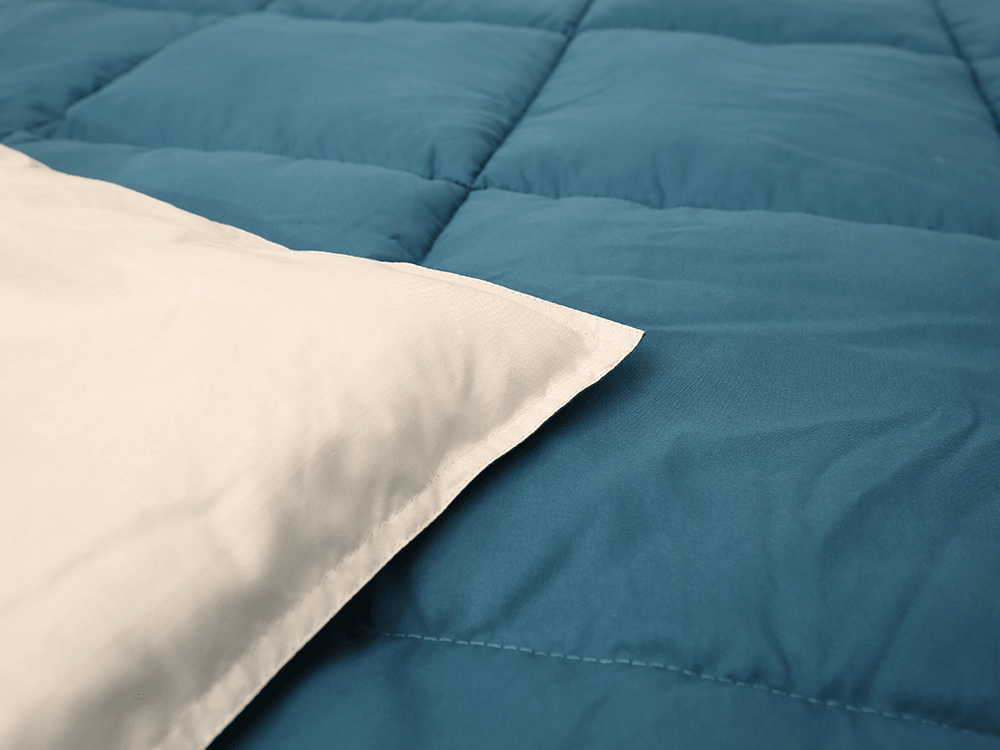 Dubbele dubbele kleurpolyester quilt